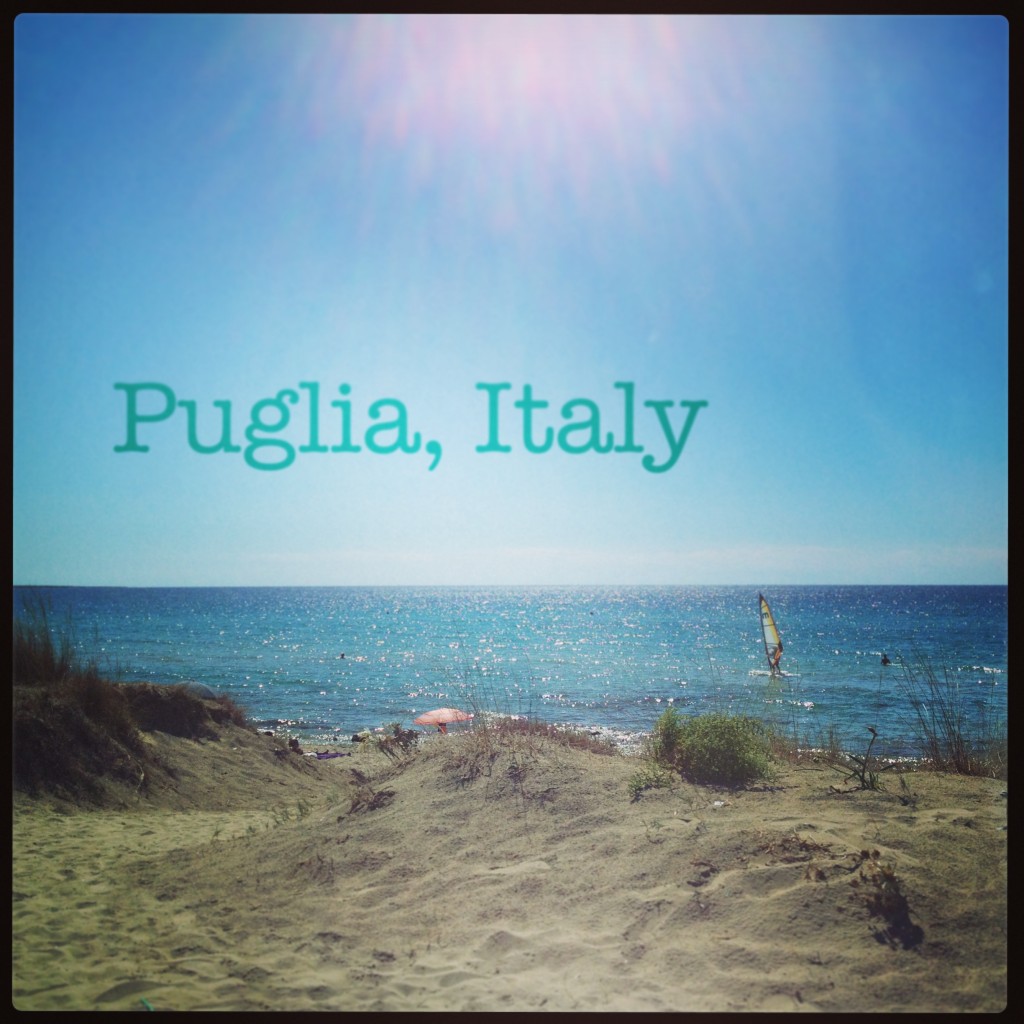 Strand i Puglia i Italien