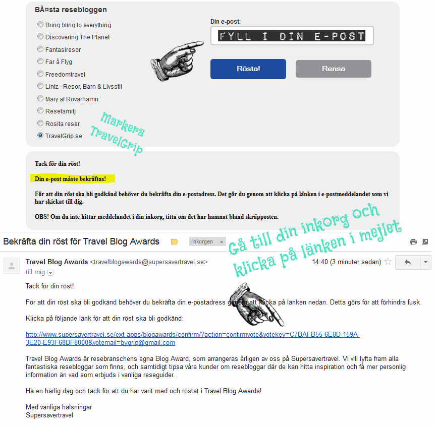 reseblogg-tavling