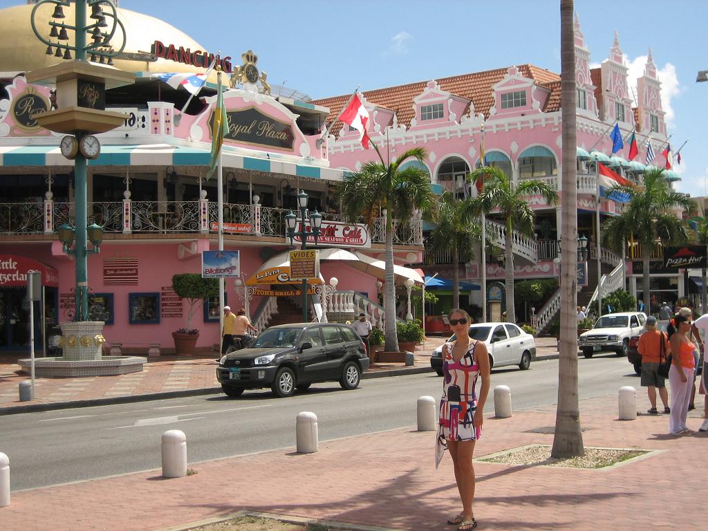 Arubas city Oranjestad