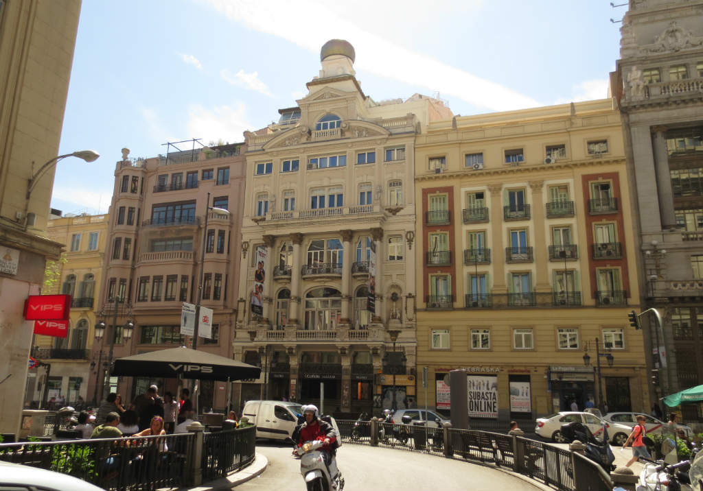 Innerstaden i Madrid