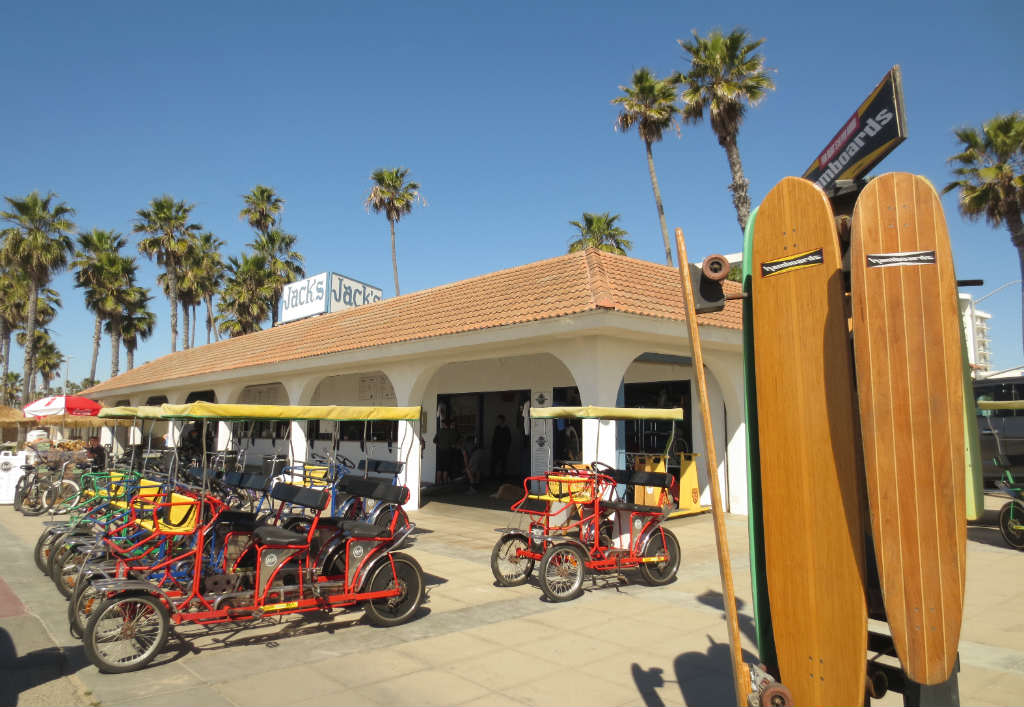 Cykeluthyrning i Huntington Beach