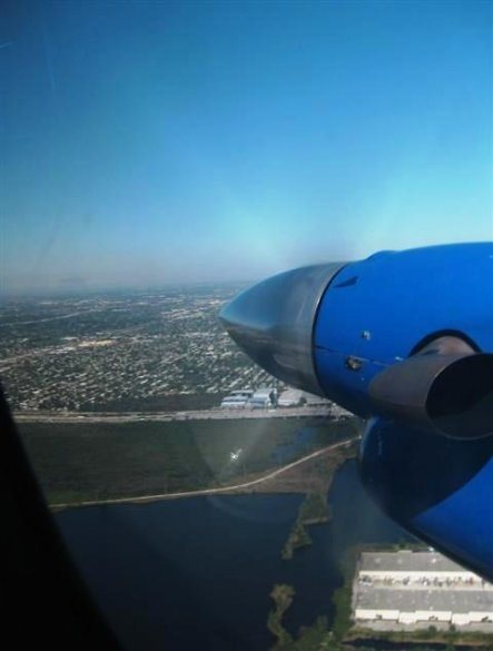 Flygpropeller i luften