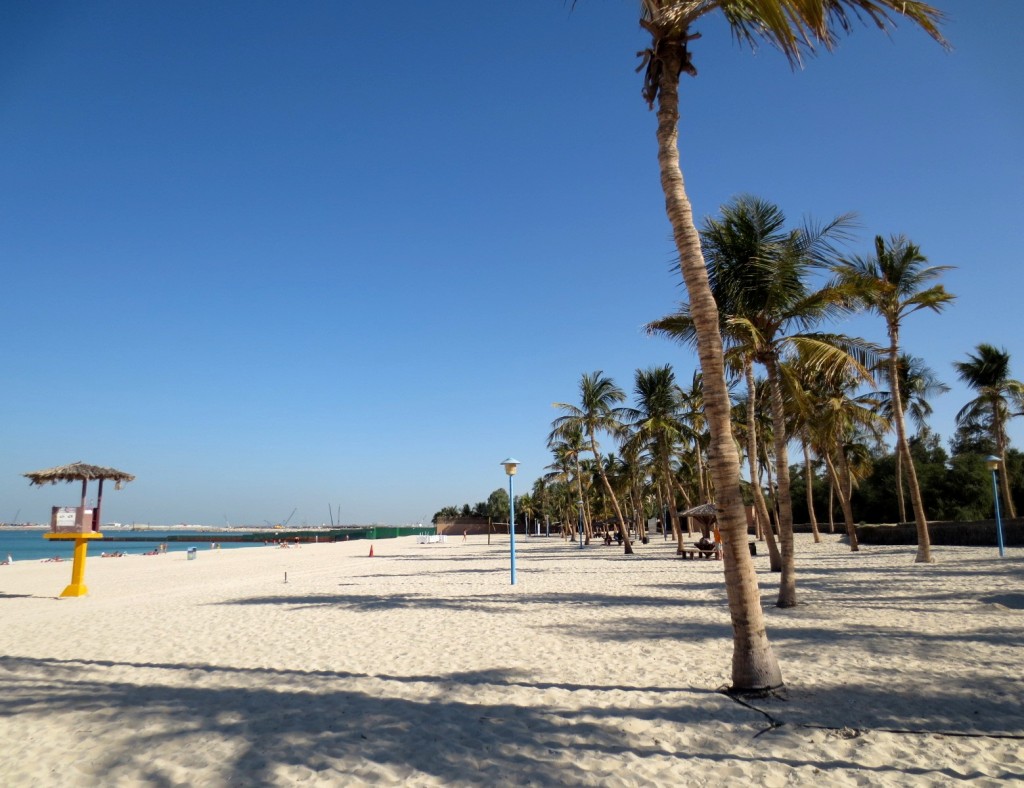 Strand i Dubai