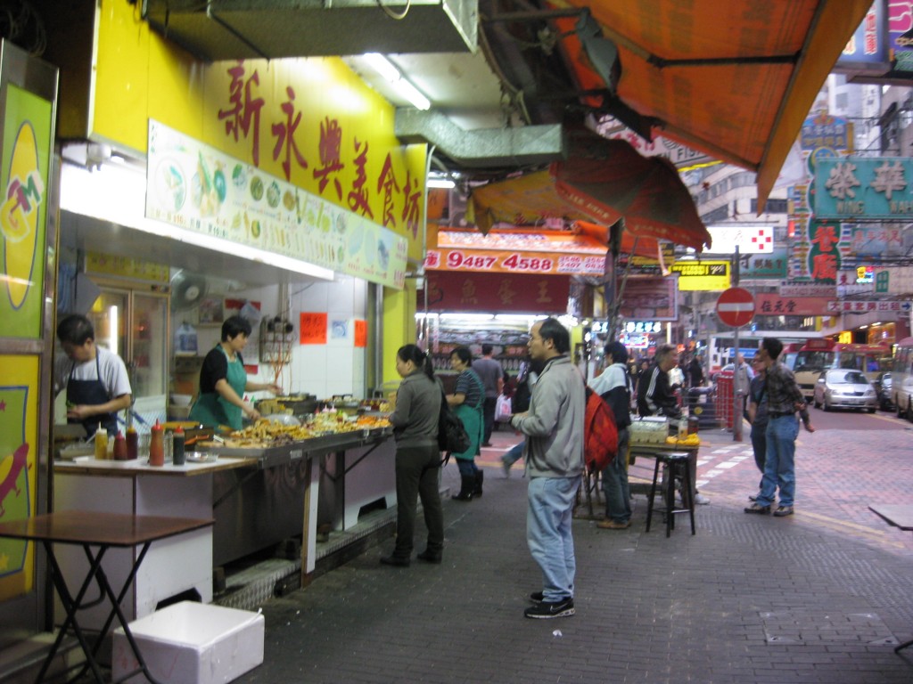 Gatustånd i Hong Kong