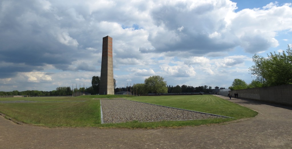 koncentrationsläger Sachsenhausen utanför Berlin
