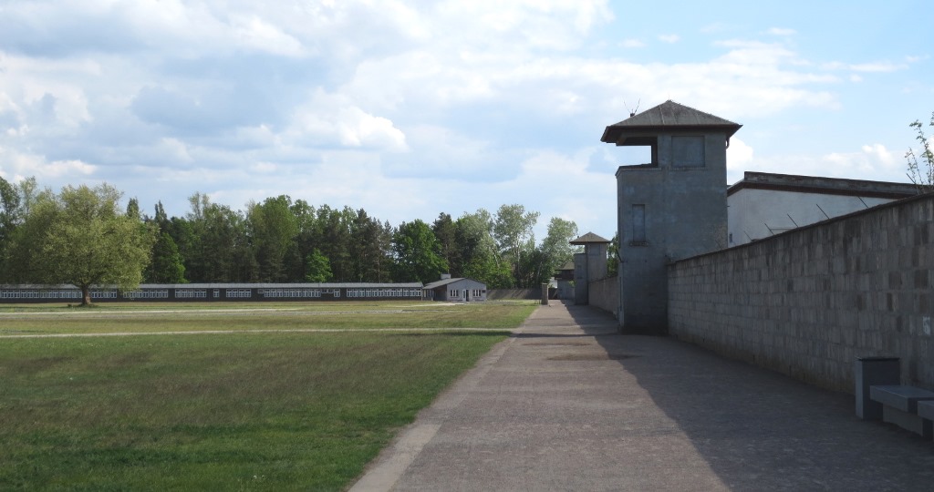 Koncentrationslägret Sachsenhausen utanför Berlin