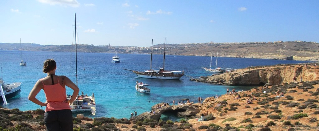 Blå Lagunen på Malta