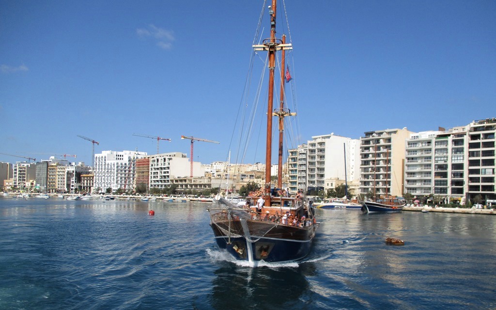 Båttur till Blå Lagunen på Malta