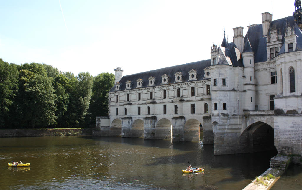 Slottet i Chenonceau