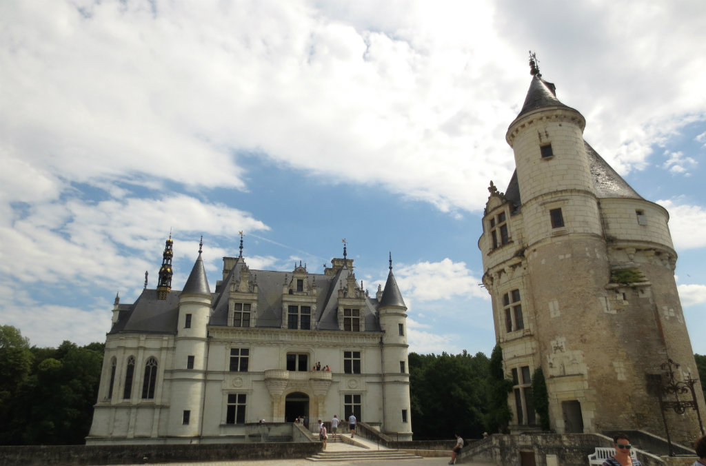 Slottet i Chenonceau