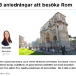 Läs om Rom på Gazzine