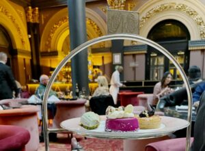 afternoon tea på hotell