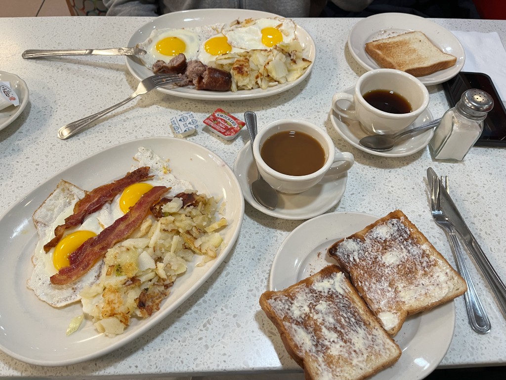 frukost på diner i new york