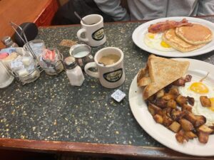 frukost på diner i new york