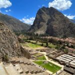 arkeologiska platsen ollantaytambo i Peru