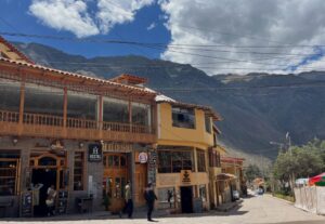 staden ollantaytambo i peru