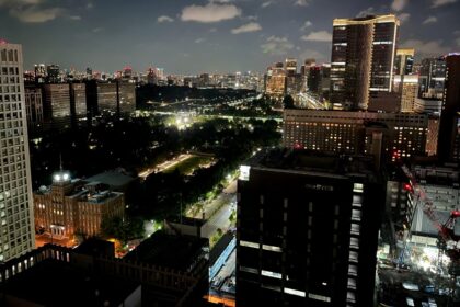 utsikt över tokyo i japan