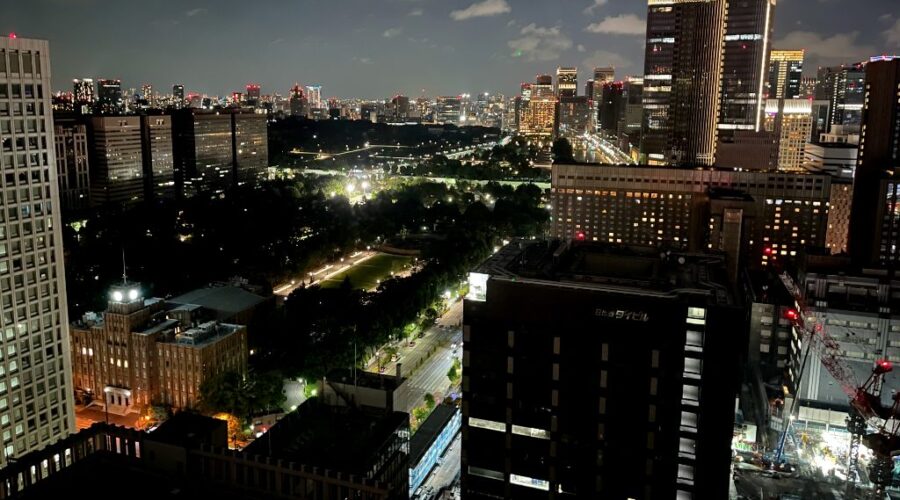 utsikt över tokyo i japan