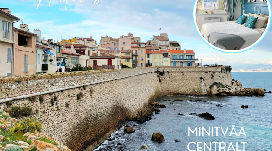 minitvåa i franska staden antibes