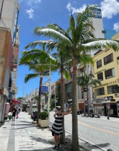 TravelGrip i Naha på Okinawa i Japan