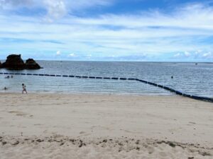 araha beach strand okinawa japan